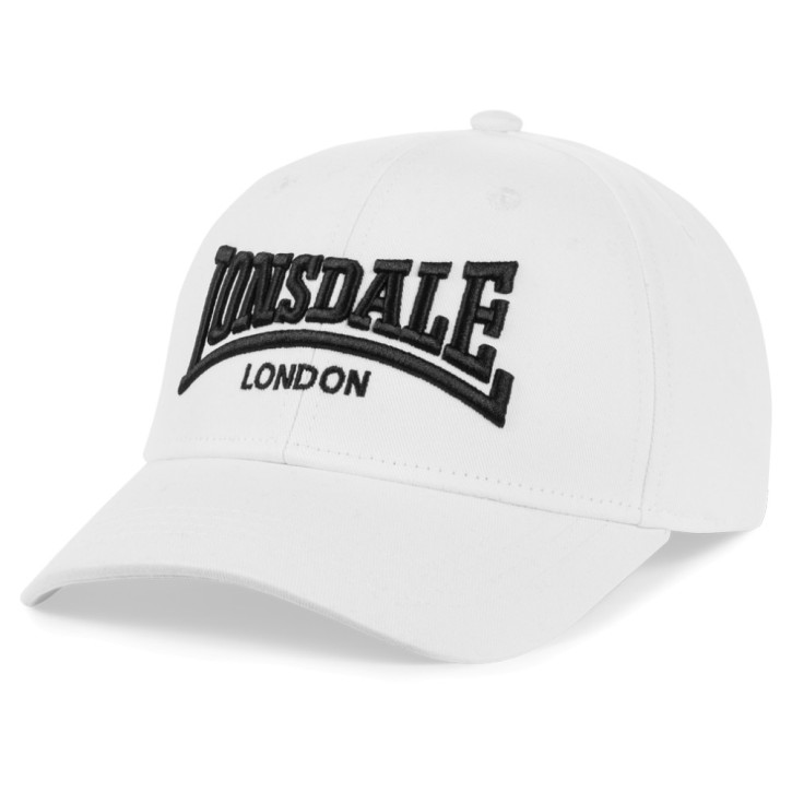 Lonsdale Flixton Cap White