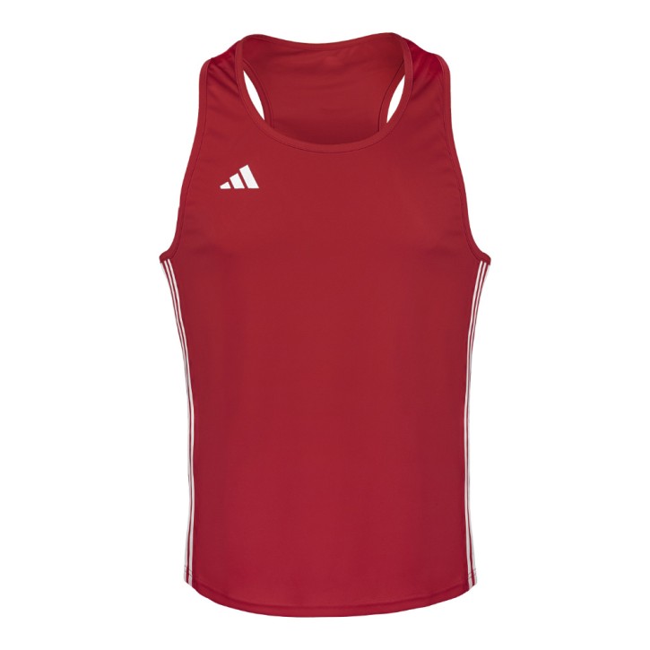 Adidas Boxing Top Punch Line Red White ADIBTT02