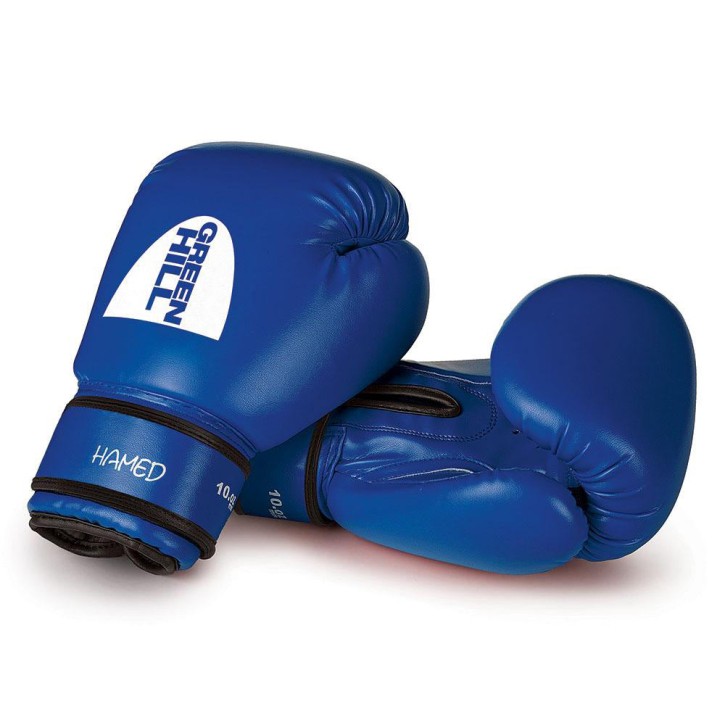 Green Hill HAMED Boxing Gloves Blue Without hitting area