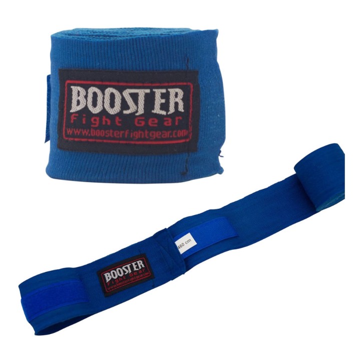 Booster BPC-1 boxing bandages semi-elastic long 4.6 m Blue
