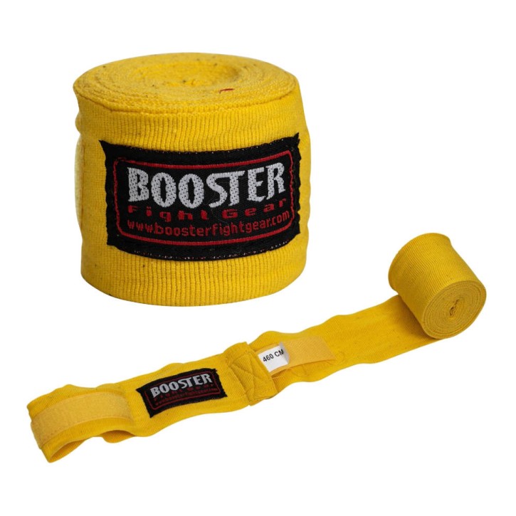 Booster BPC-1 boxing bandages semi-elastic long 4.6 m Yellow