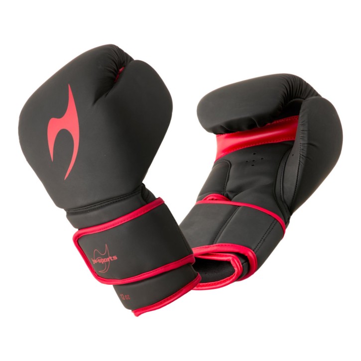 Ju-Sports Training Pro Boxing Gloves Black Red