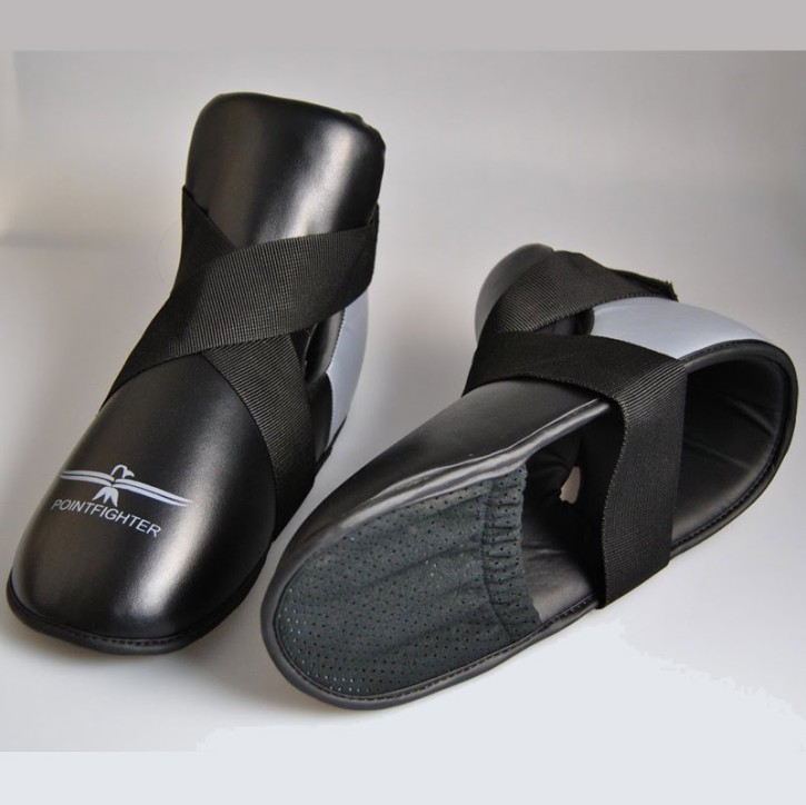 Sale Phoenix Foot Protection Faux Leather Gray Black Toe Bag