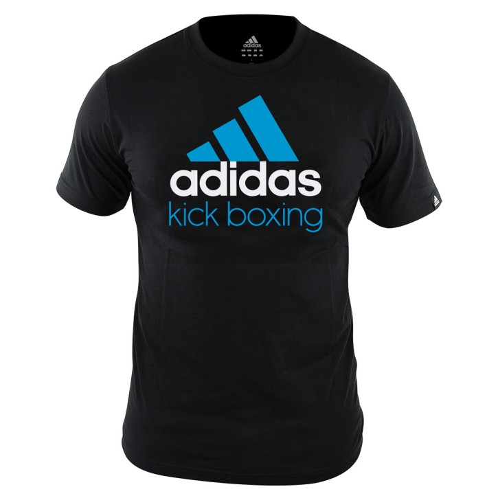 Adidas Community T-Shirt Kick Boxing Schwarz