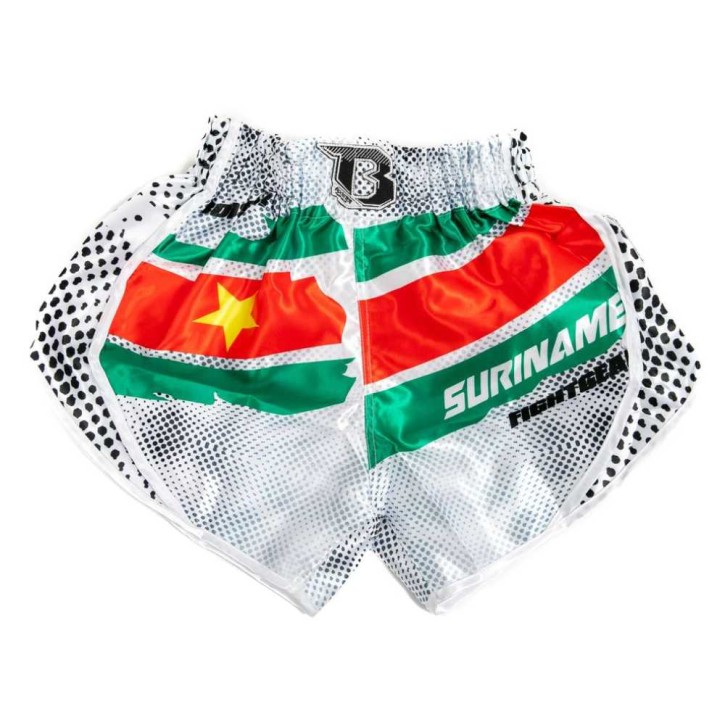 Booster AD Suriname Thai Fightshorts Weiss