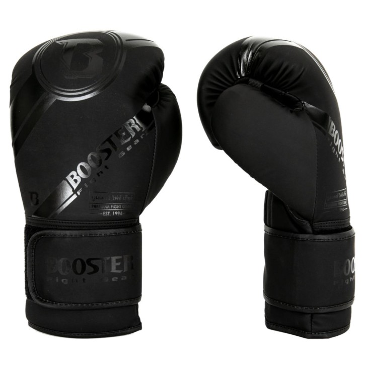 Booster Premium Striker 3 Boxing Gloves Black