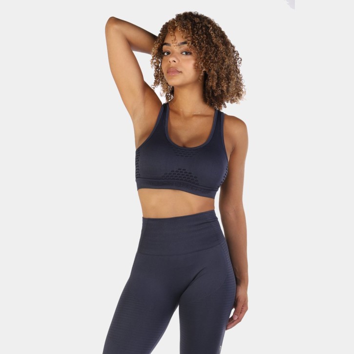 Jed North Luxe Sports Bra Navy