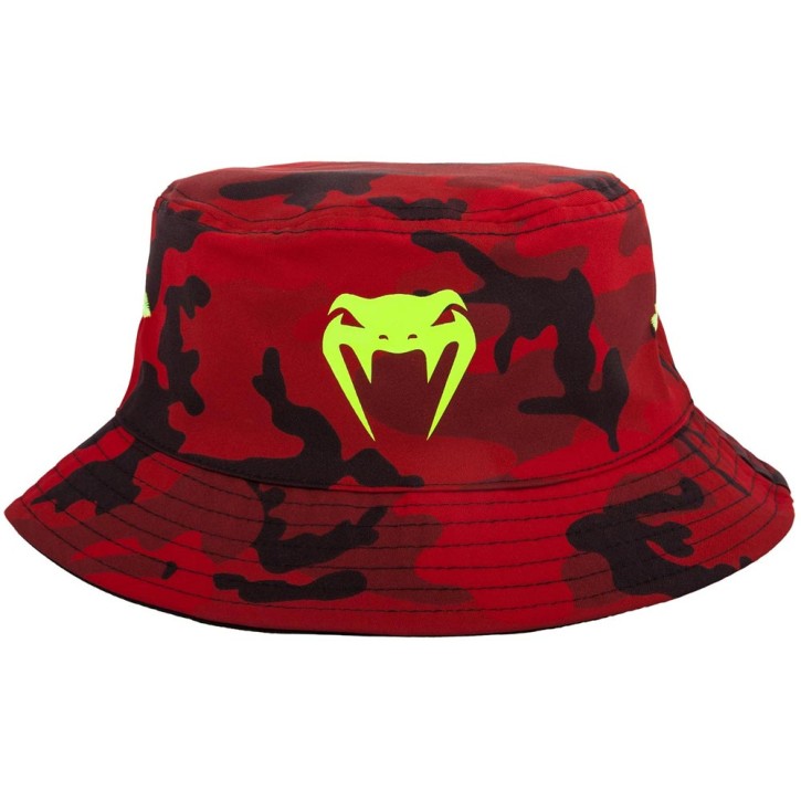 Abverkauf Venum Atmo Bucket Hat Reversible Red Camo