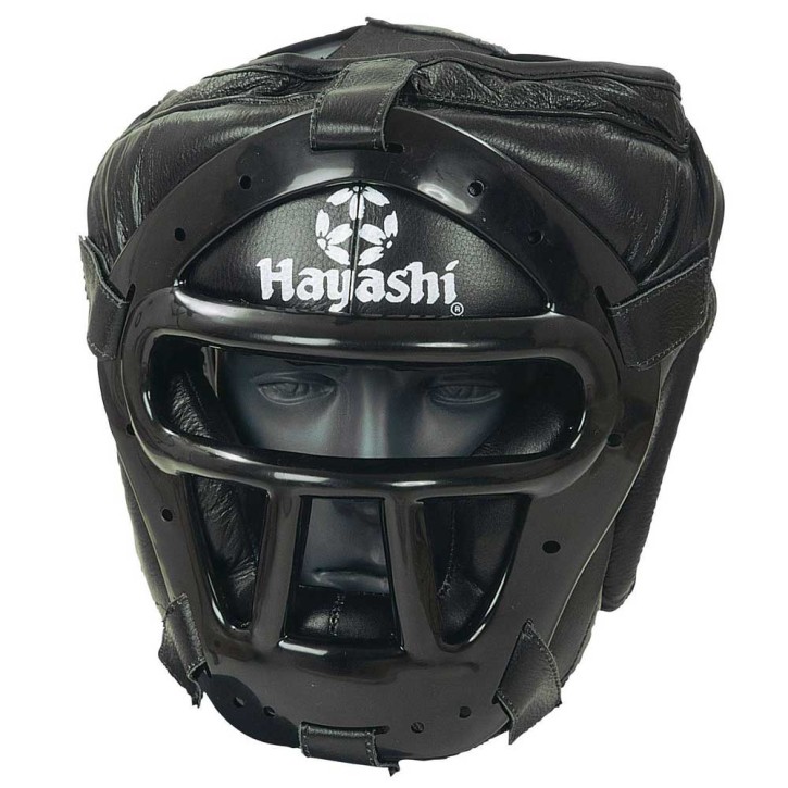 Hayashi headguard with grid