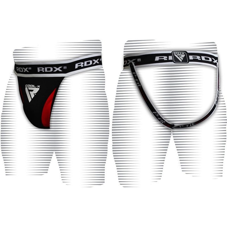RDX Groin Supporter Black Red