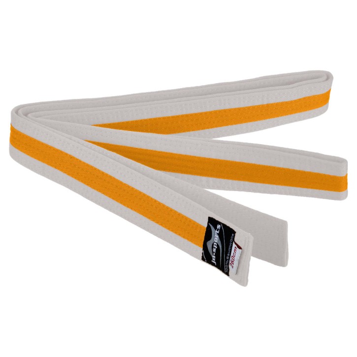 Ju-Sports Budo belt white yellow white