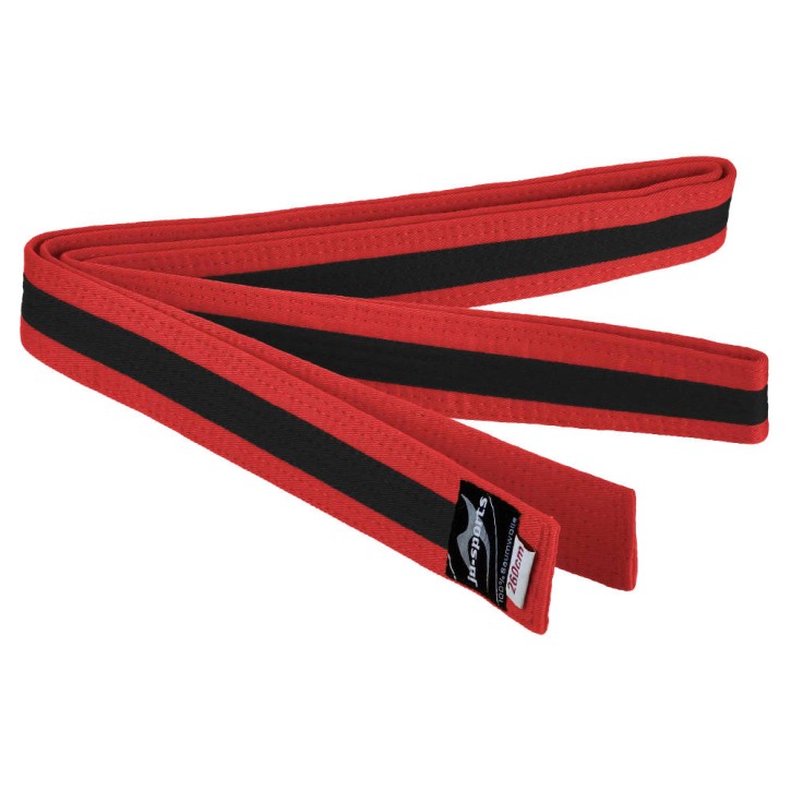 Ju-Sports Budo belt red black red