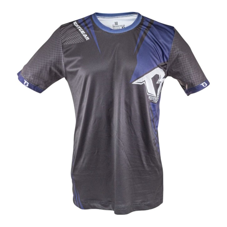 Booster AD XPLOSION Sport T Shirt Schwarz Blau