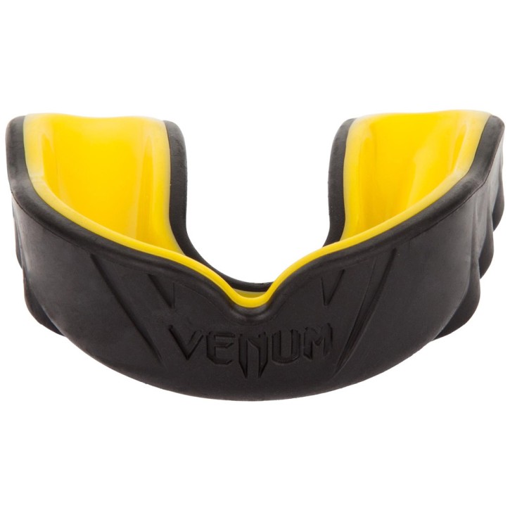 Venum Challenger Mouthguard Black Yellow