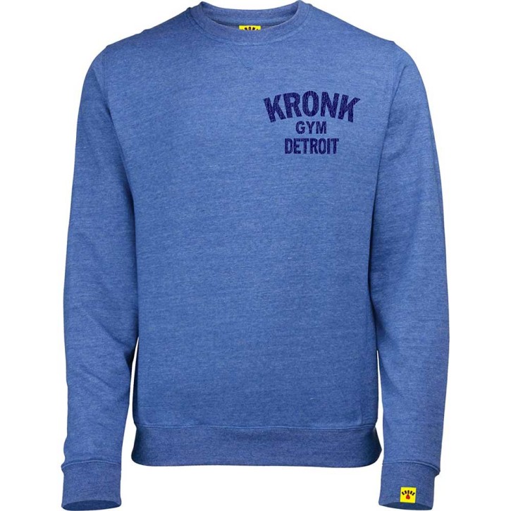 Kronk Gym Detroit Sweatshirt Royal Blue Heather
