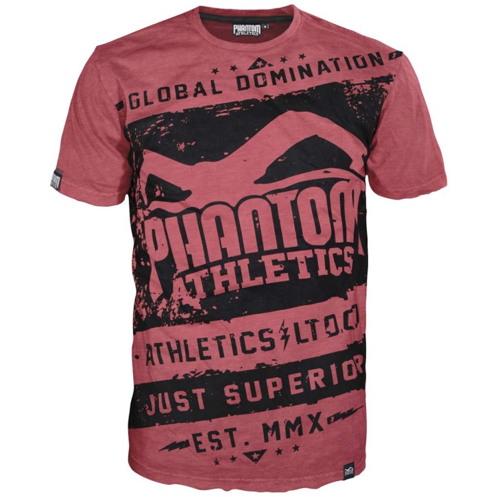 Phantom Walkout T-Shirt Red Black