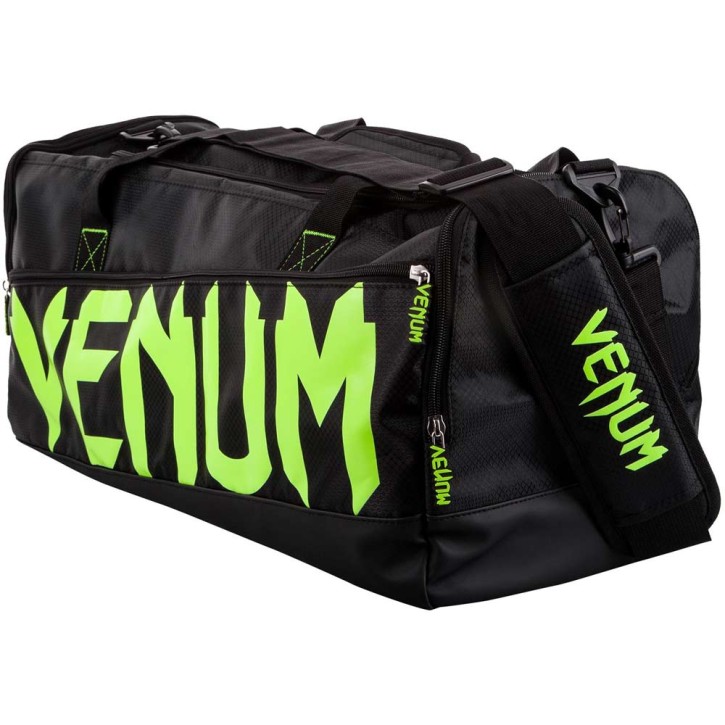 Abverkauf Venum Sparring Sport Bag Black Neo Yellow