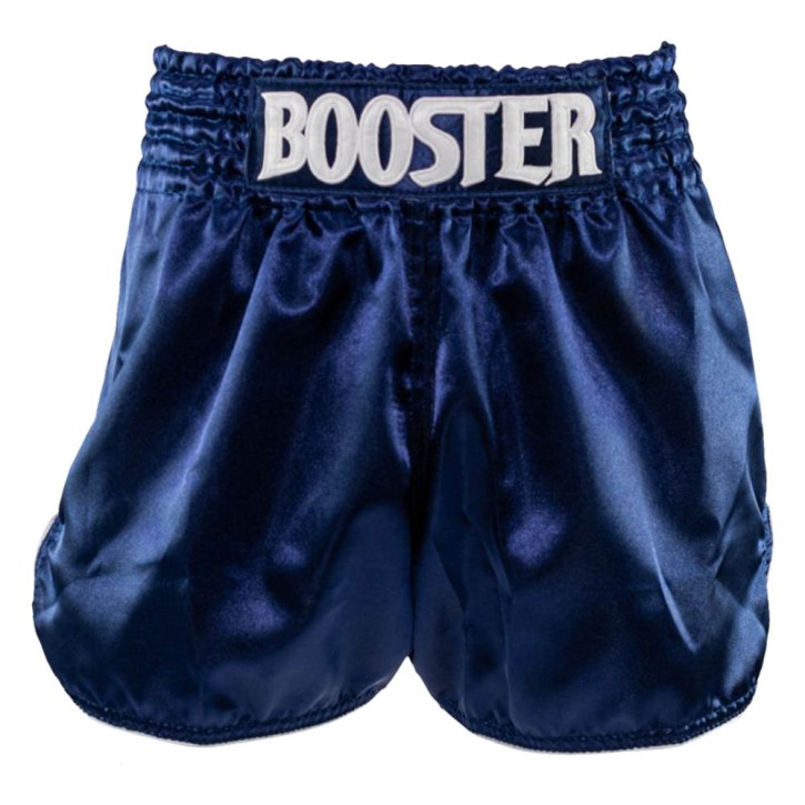 Booster Plain V2 Muay Thai Shorts Blau