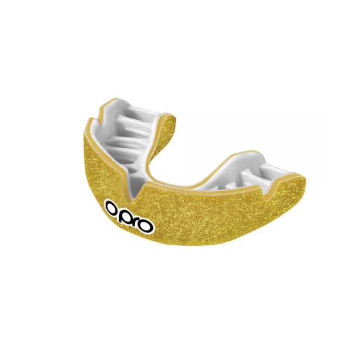 Opro Galaxy Shimmer PowerFit Mouthguard Gold