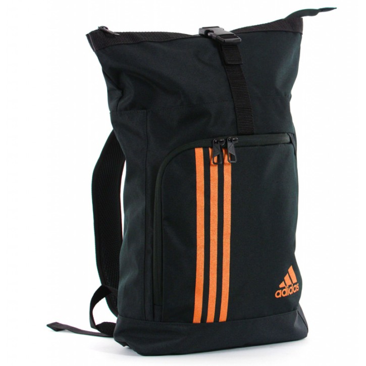 Adidas Seesack Sporttasche Rucksack Black Orange L ADIACC041