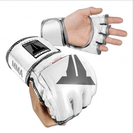 Abverkauf Throwdown MMA Pro Fight Gloves Leder