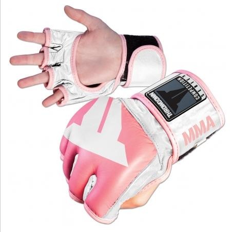 Throwdown MMA Women Pro Fight Gloves Leather