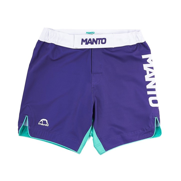 Sale Manto Stripe Fightshorts Purple
