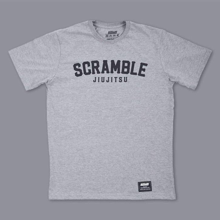 Scramble Nothing Gained Easily T-Shirt Dark Grey