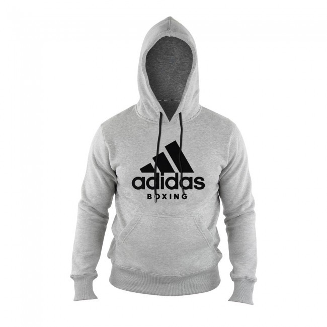 Abverkauf Adidas Boxing Community Hoody Grey Black