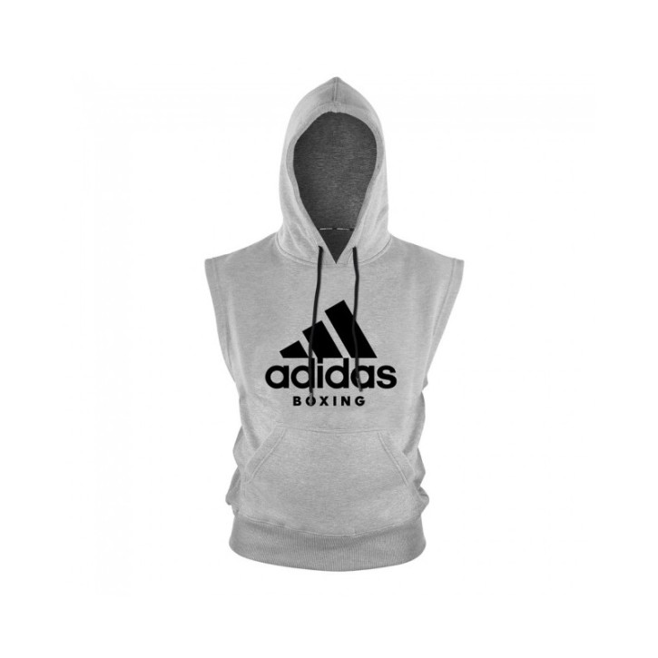 Abverkauf Adidas Boxing Community Hoody SL Grey Black