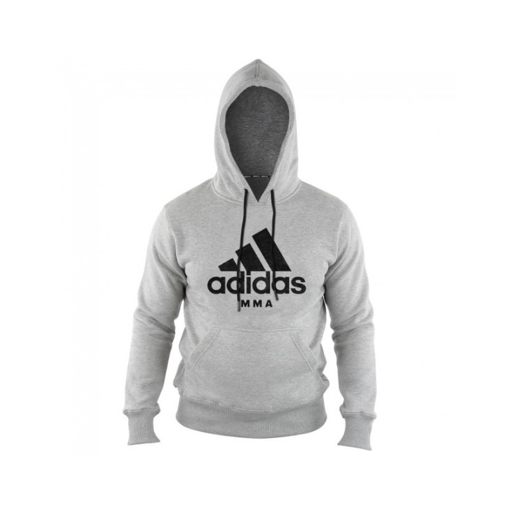 Abverkauf Adidas MMA Community Hoody Grey Black
