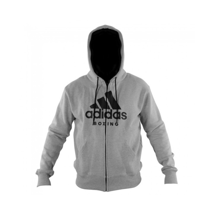 Abverkauf Adidas Boxing Community Jacket Grey Black