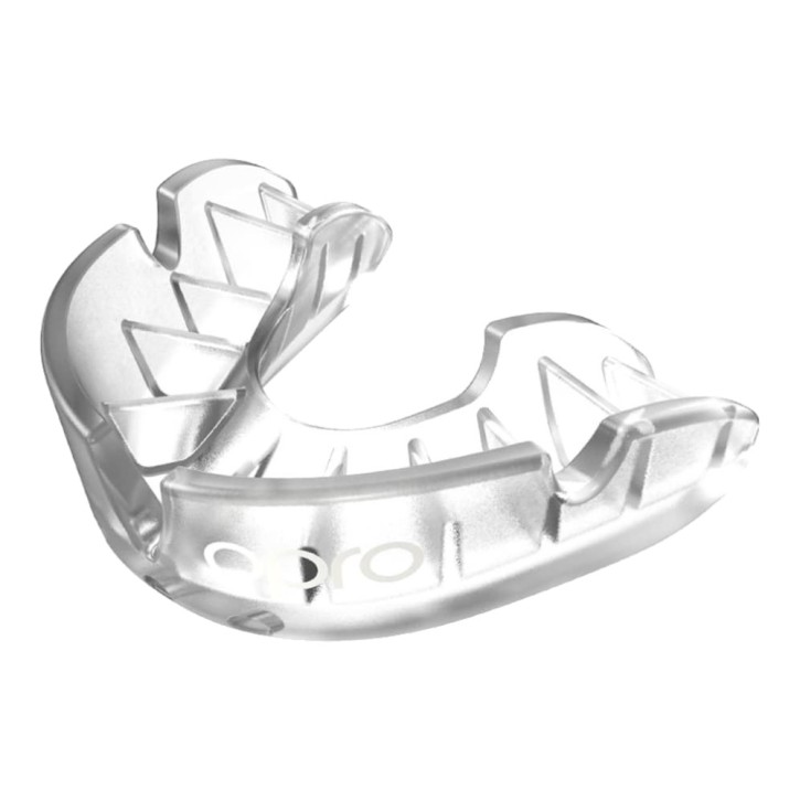 Opro Silver 2022 Junior Mouthguard Transparent