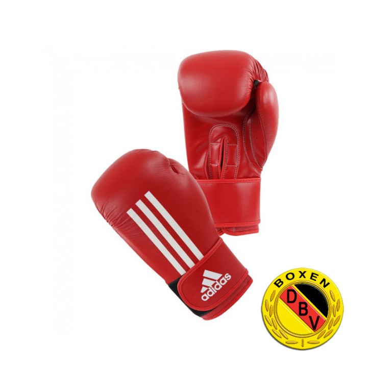 Abverkauf Adidas Energy 200C Boxhandschuhe Red mit DBV
