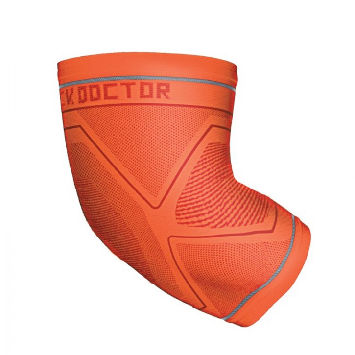 Abverkauf Shock Doctor Compression Knit Elbow Sleeve Gel Support Orange