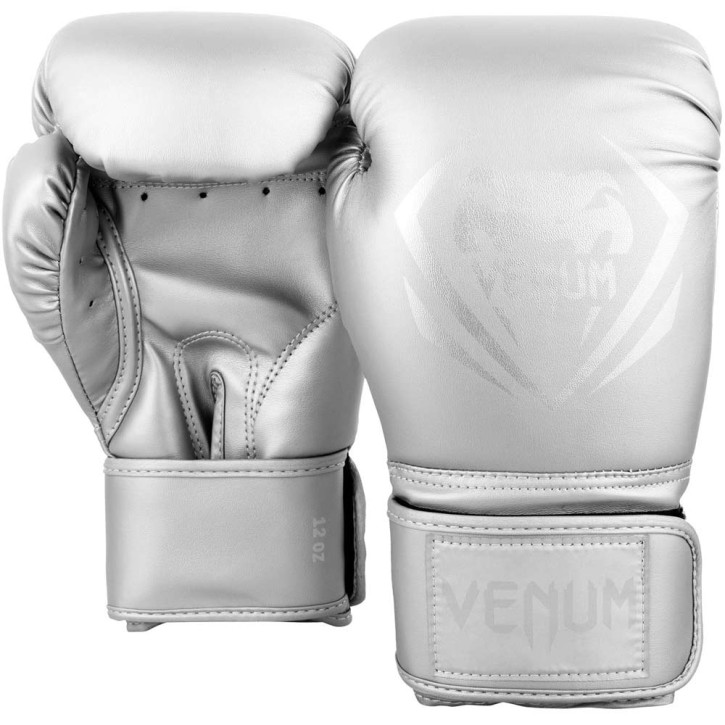 Venum Contender Boxing Gloves Silver Silver