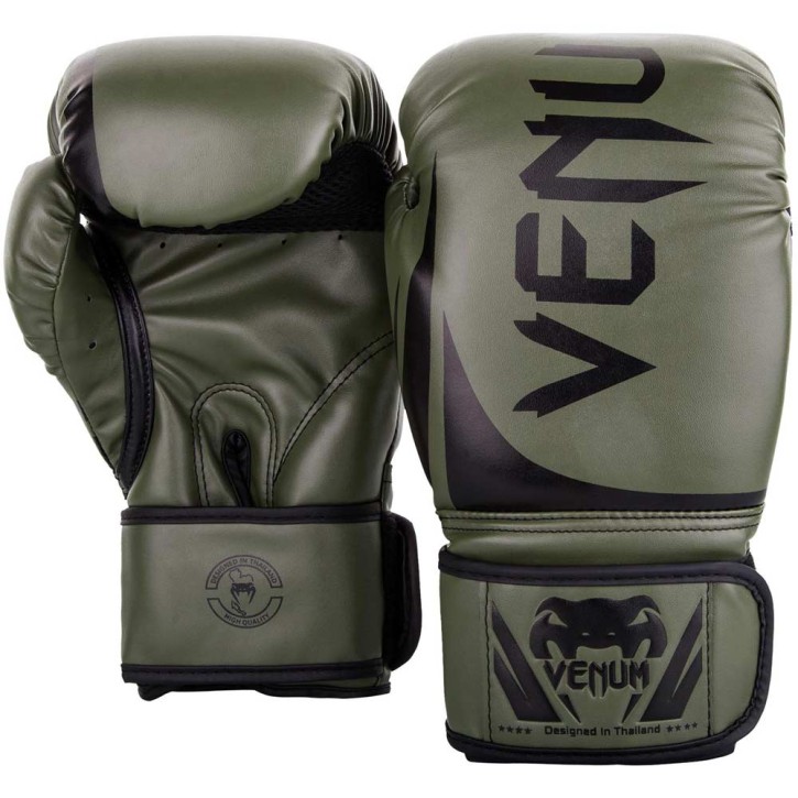 Venum Challenger 2.0 Boxing Gloves Khaki Black