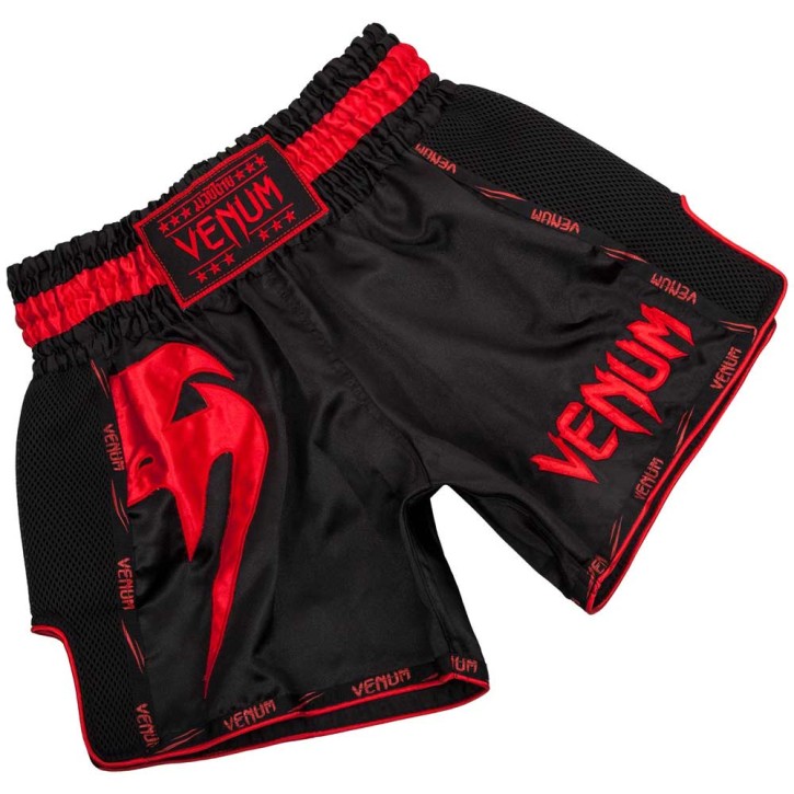 Venum Giant Muay Thai Shorts Black Red