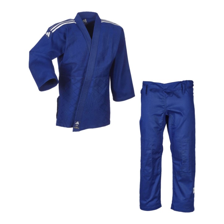 Adidas J350 Judo Club Gi Blue White