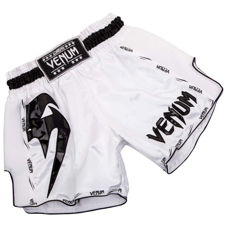 Abverkauf Venum Giant Muay Thai Shorts White Black