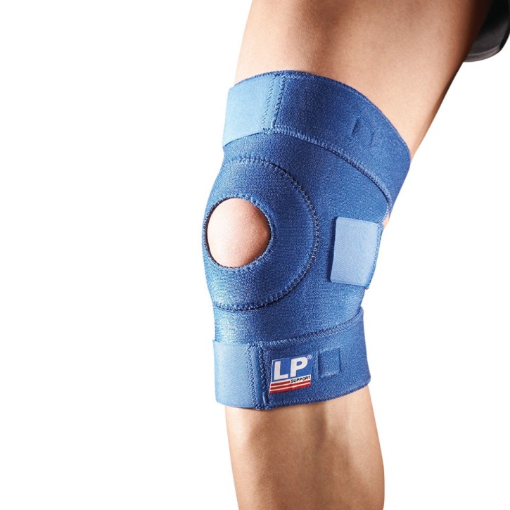 LP Support 758 Open Wrap Knee Bandage Blue