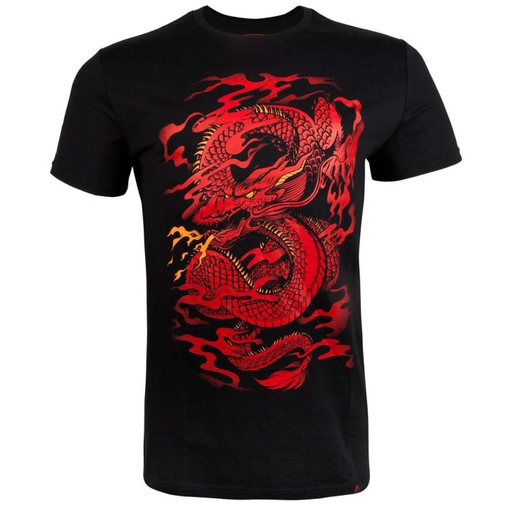 Abverkauf Venum Dragon's Flight T-shirt Black Red