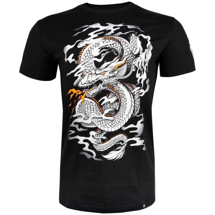 Abverkauf Venum Dragon's Flight T-shirt Black White