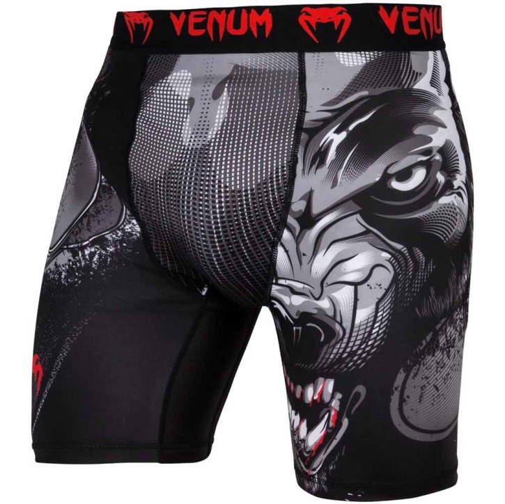 Venum Werewolf Compression Shorts Black Grey