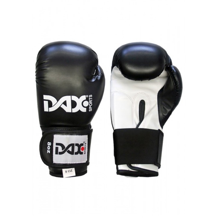 Dax Boxing Gloves Junior Black White