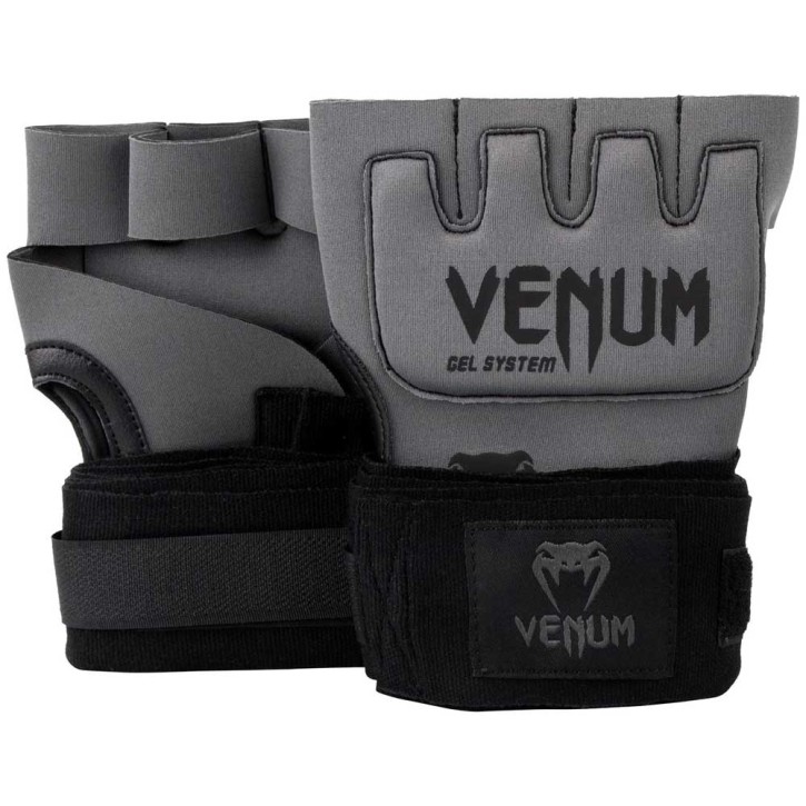 Venum Kontact Gel Glove Wrap Grey Black