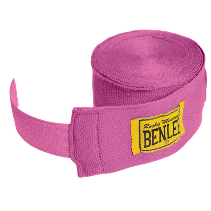 Benlee Handwraps Elastic 300cm Baby Pink