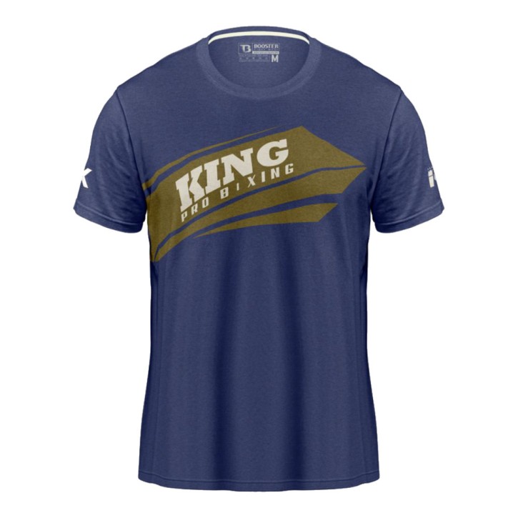 King Pro Boxing Arrow T-Shirt Blue