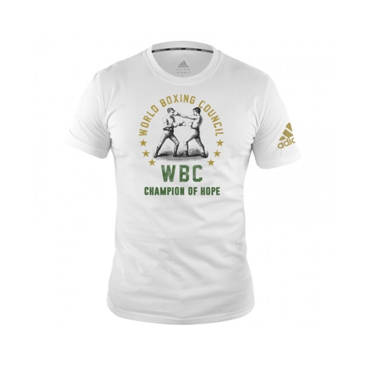 Abverkauf Adidas WBC Champ of Hope T-Shirt White