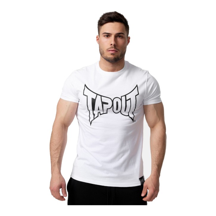TapOut Lifestyle Basic T-Shirt Weiss